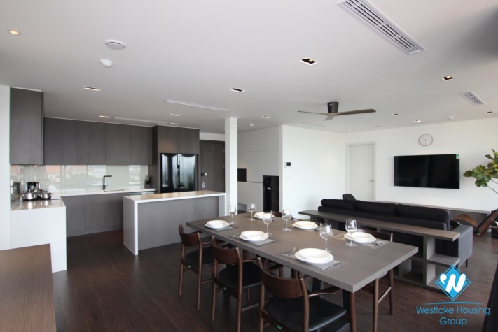 Newly- high end 3 bedroom apartment for rent in Tay Ho
